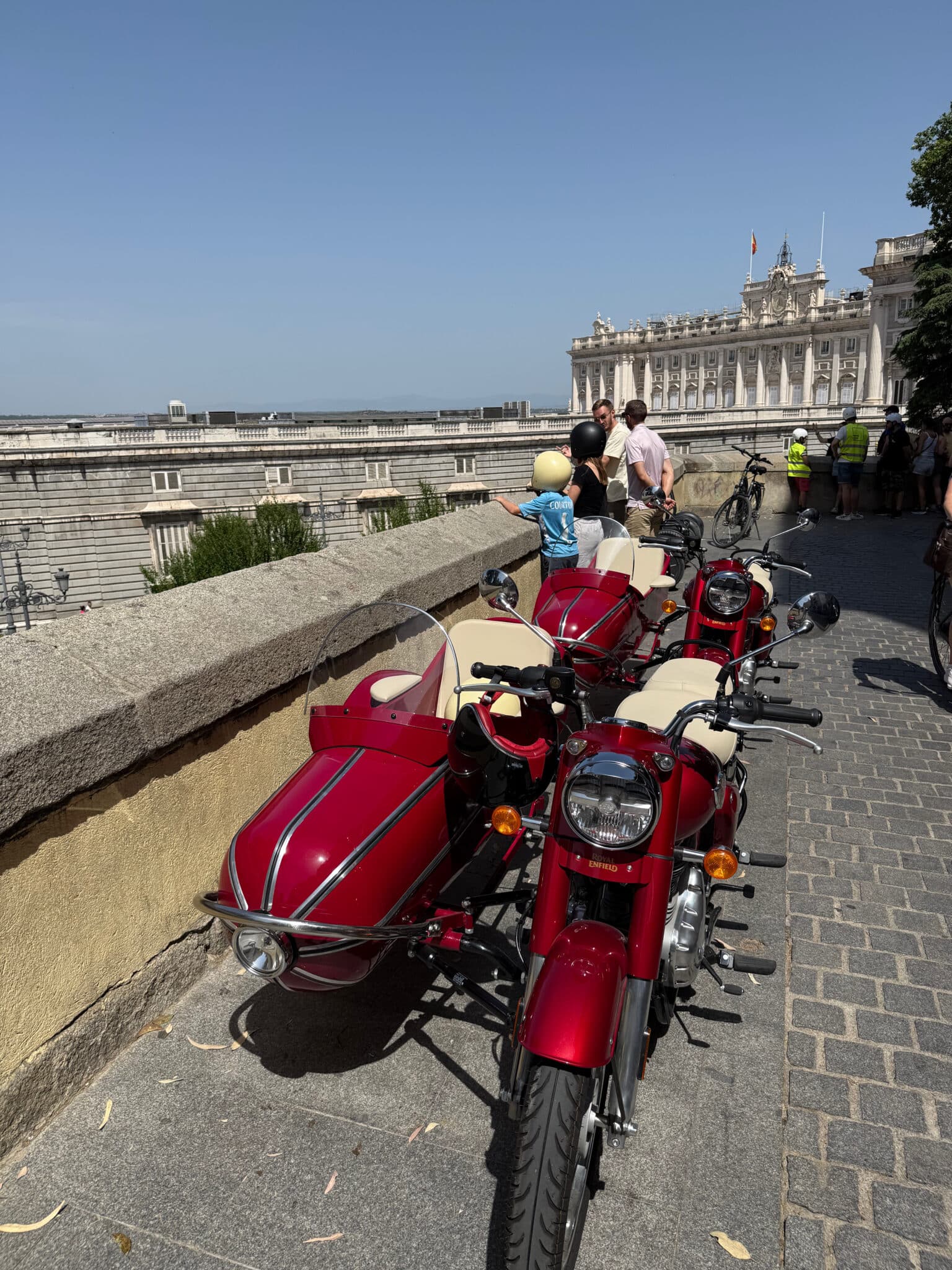 Sidecar tour of Madrid