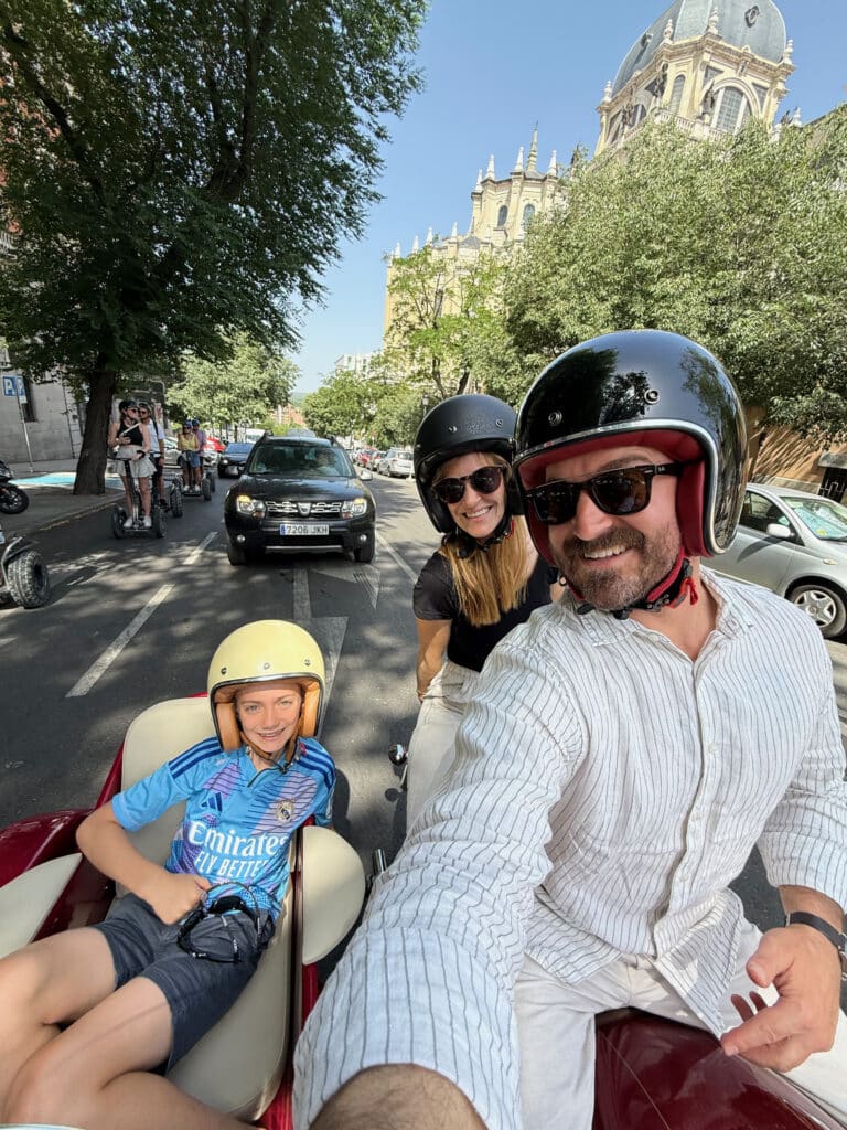Fun sidecar tours for the whole family!